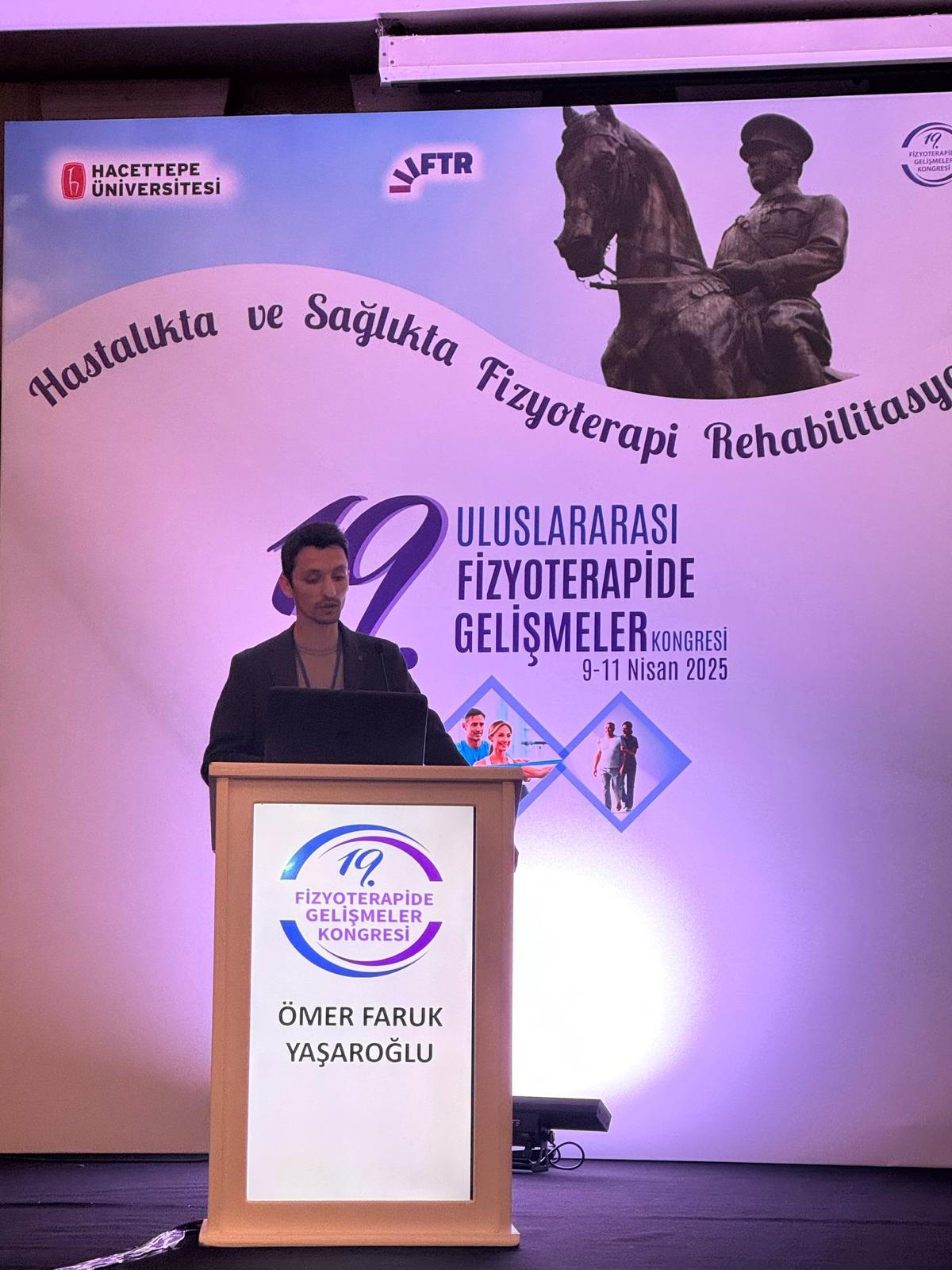 Fizyoterapi Alanının En Kapsamlı Kongresinde Bölümümüzden Bilimsel Katkı